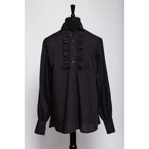 Black Ruffled Shirt (Item 635)